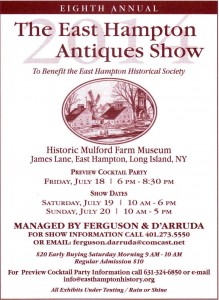 The East Hampton Antiques Show @ East Hampton | New York | Egyesült Államok