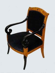 Biedermeier stílusú szék
