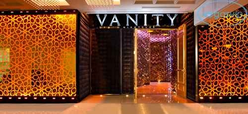 Különleges enteriőrök - Vanity Club, Hard Rock Casino