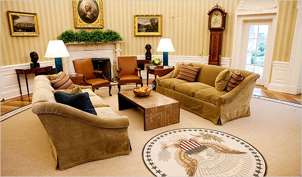 Mr. Obama ovális irodája 