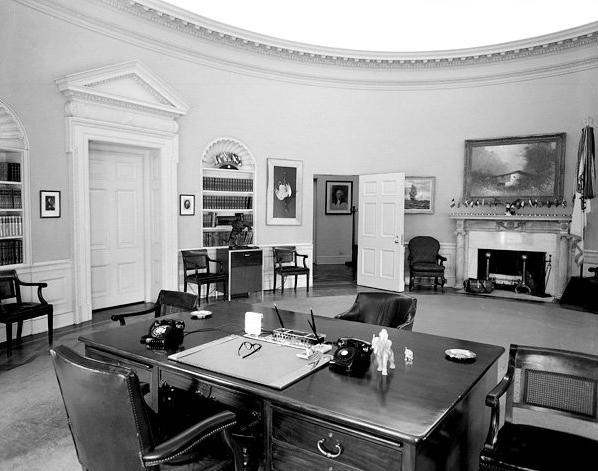 Mr. Obama ovális irodája 