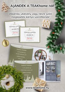 TEAKhome vásárlási utalvány
