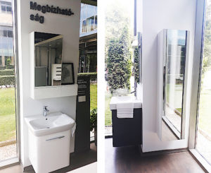 Geberit központi bemutatóterem