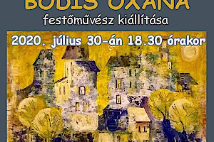 Bódis Oxána festőművész kiállítása