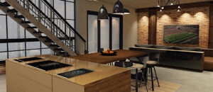 Nemes Mónika Lívia - Luxus loft konyha