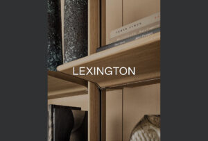 SIL Design - Lexington rendszer a Poliform 2022-es újdonsága