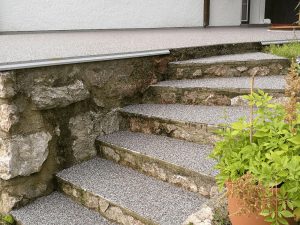 Murexin Kft. - Kőszőnyeg lerakása Murexin anyagokkal