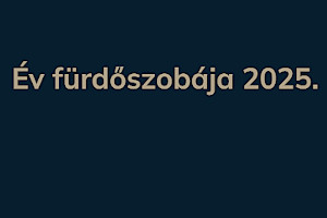 Év Fürdőszobája 2025 - pályázat