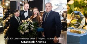 LOSZ Év Lakberendezője pályázat 2024 díjátadó és III. Tervezők Bálja képekben