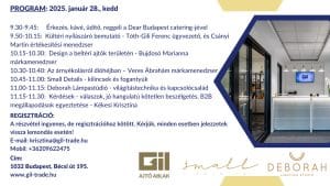Gil-Trade Workshop - Ajtótól a Zsaluziáig - kilincsekkel és világítással fűszerezve