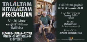 Bánáti János belsőépítész-bútortervező kiállítása