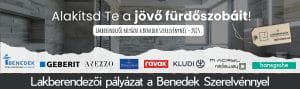 Alakítsd Te a jövő fürdőszobáit! Lakberendezői pályázat a Benedek Szerelvénnyel