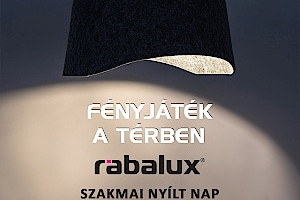 Fényjáték a térben - szakmai nyílt nap a Rábaluxnál