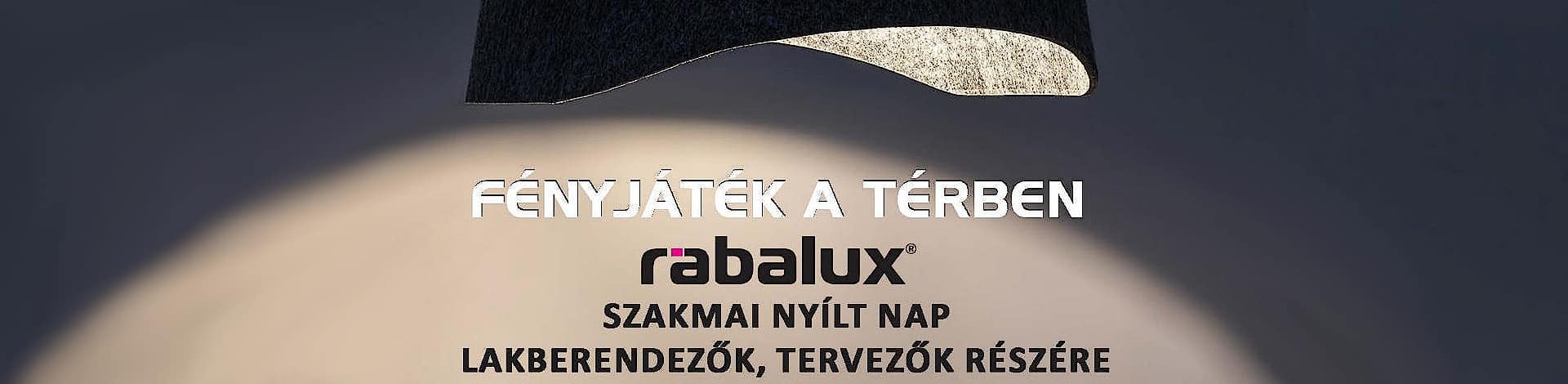 Fényjáték a térben - szakmai nyílt nap a Rábaluxnál