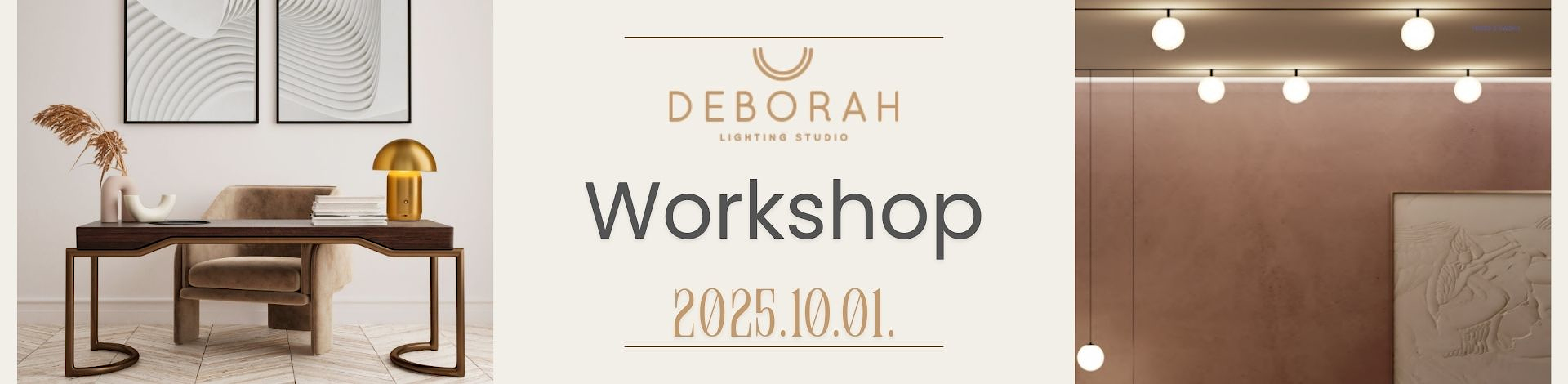 Deborah lámpastúdió workshop