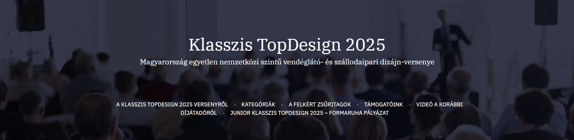 Klasszis TopDesign 2025 - pályázat