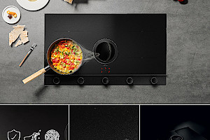 Multikomplex Budapest - Elica NikolaTesla RAW: A főzőlap, amely forradalmasítja az elszívást és a főzést.