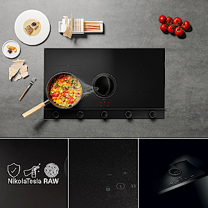 Multikomplex Budapest - Elica NikolaTesla RAW: A főzőlap, amely forradalmasítja az elszívást és a főzést.