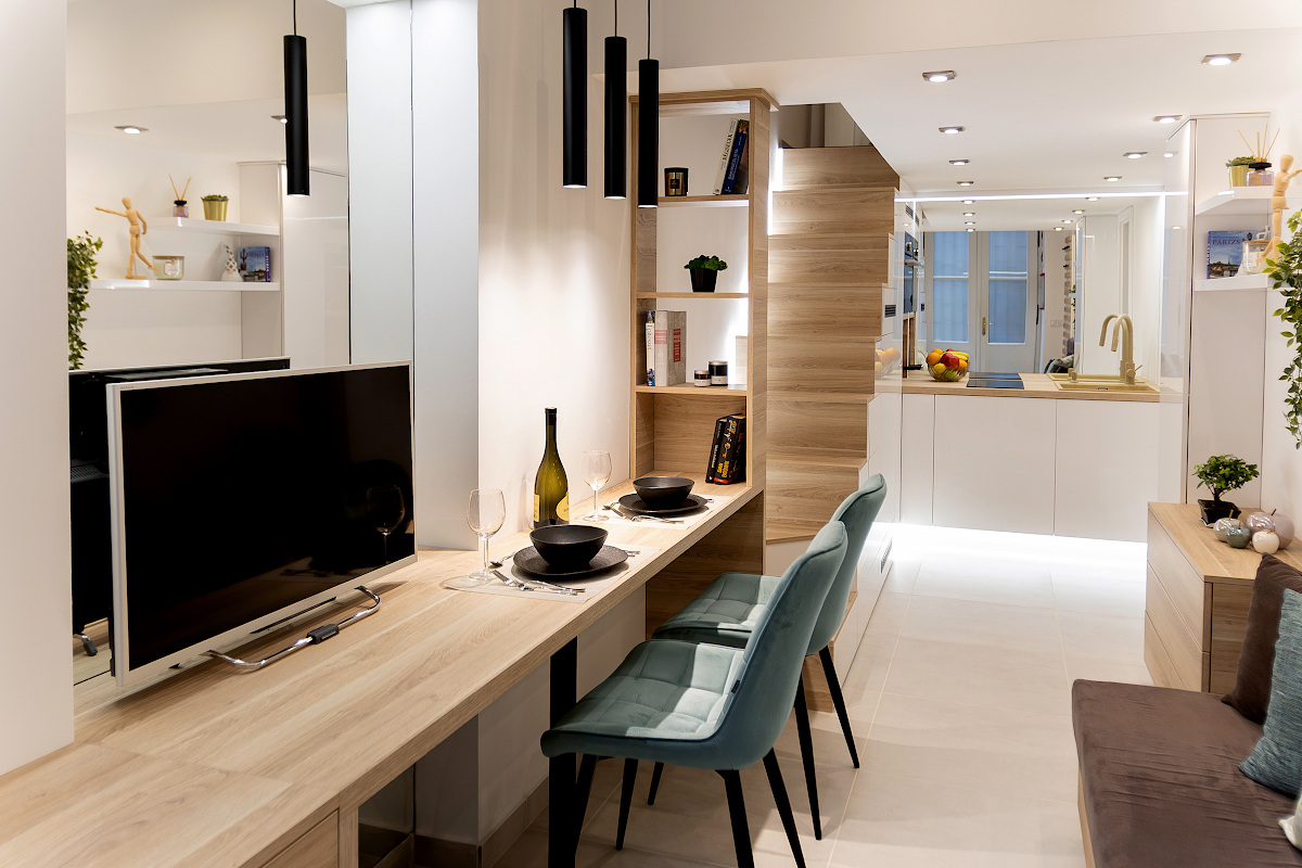 Sallak Andrea-Bravúr 15 négyzetméteren a Vízivárosban