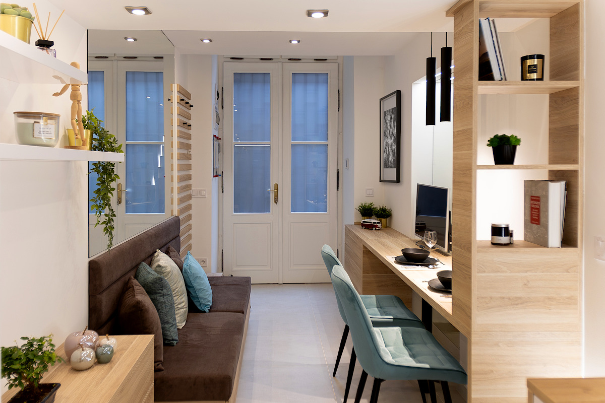 Sallak Andrea-Bravúr 15 négyzetméteren a Vízivárosban