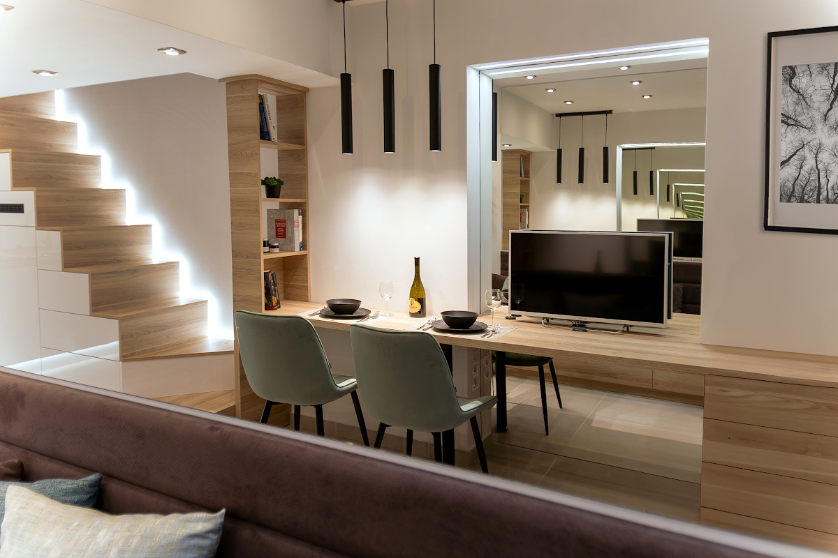 Sallak Andrea-Bravúr 15 négyzetméteren a Vízivárosban