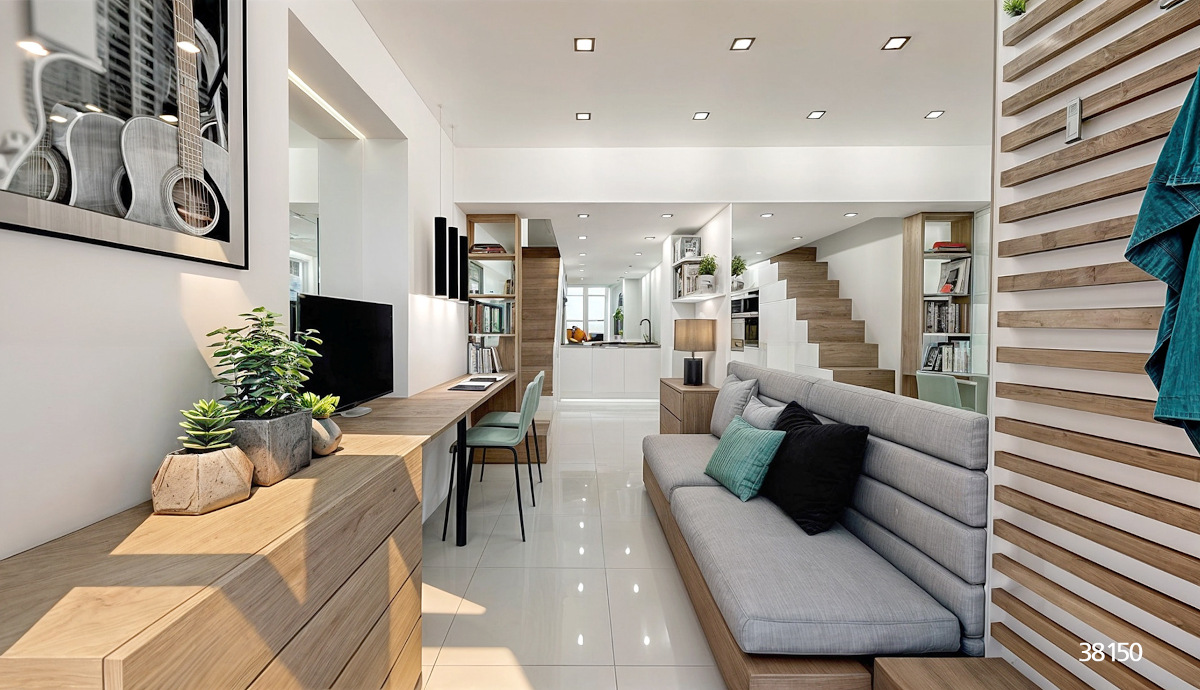 Sallak Andrea-Bravúr 15 négyzetméteren a Vízivárosban