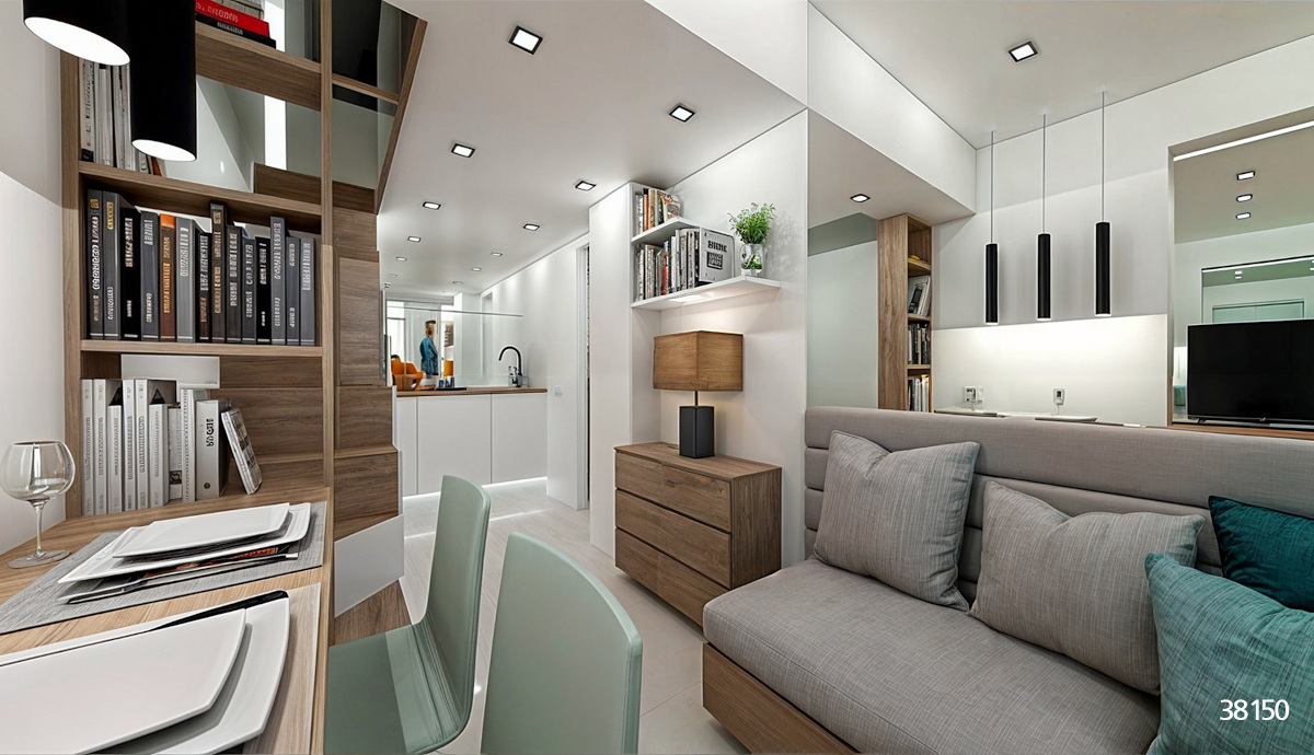 Sallak Andrea-Bravúr 15 négyzetméteren a Vízivárosban