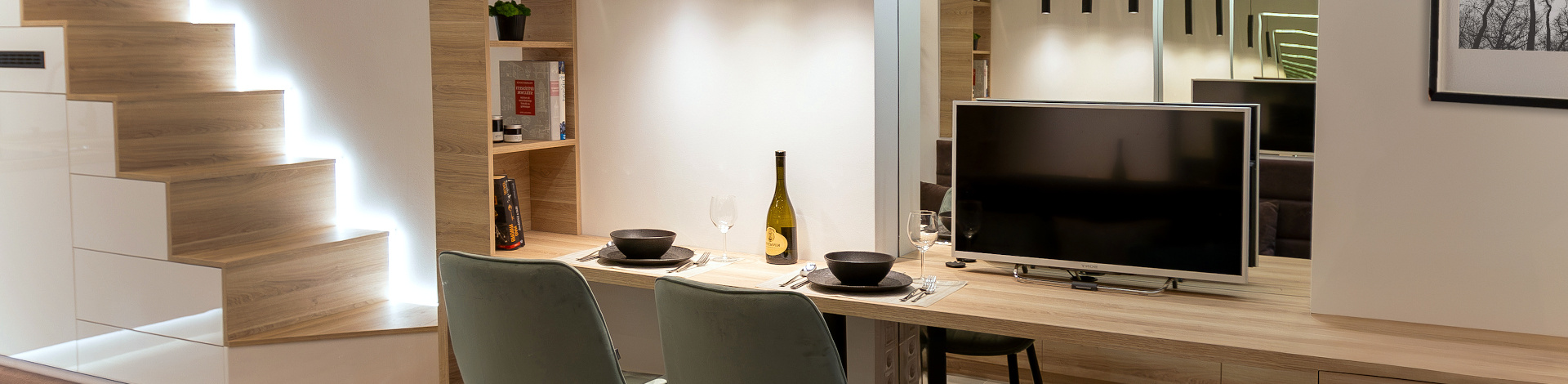 Sallak Andrea-Bravúr 15 négyzetméteren a Vízivárosban