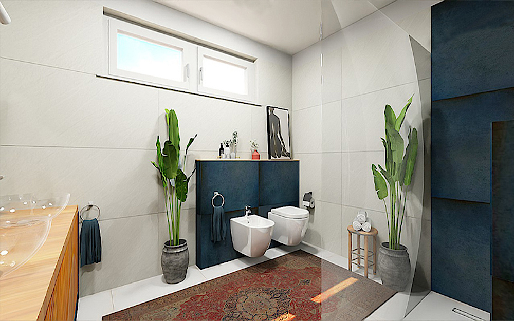 Jankovics Éva - Eklektikus fürdőszoba