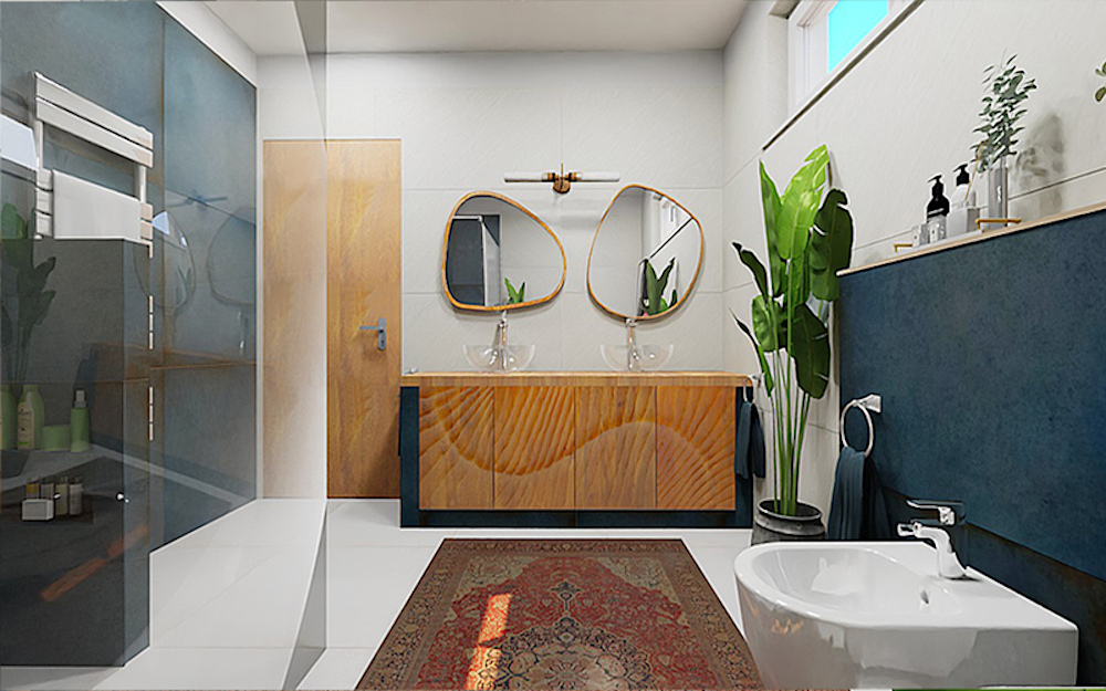 Jankovics Éva - Eklektikus fürdőszoba