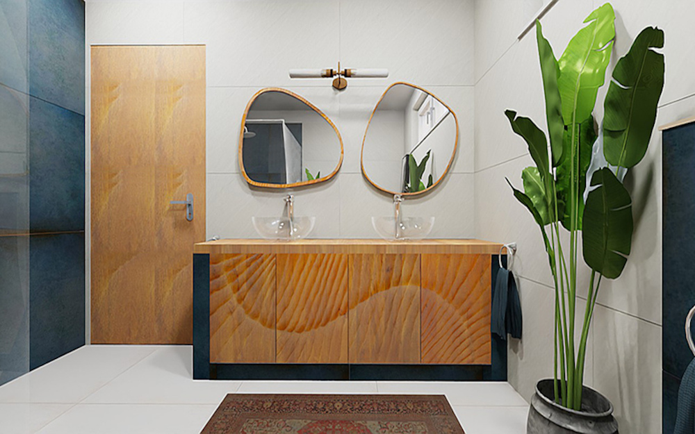 Jankovics Éva - Eklektikus fürdőszoba