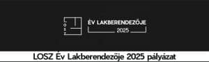 LOSZ Év Lakberendezője 2025 pályázat