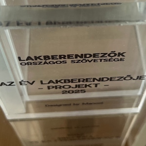 A LOSZ Év Lakberendezője 2025 pályázat különleges Emlékdíja