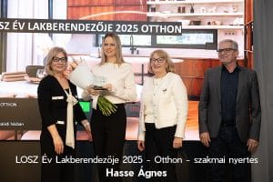 LOSZ Év Lakberendezője 2025 - Díjátadó képekben