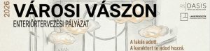 Városi vászon 2026 – Lakóparki enteriőrtervezési pályázat