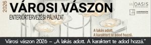 Városi vászon 2026 – Lakóparki enteriőrtervezési pályázat