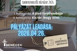 Fürdőszoba újragondolva! - Lakberendezői pályázat 2026
