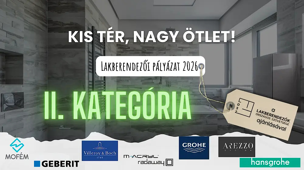 Benedek &Eacute;p&uuml;letg&eacute;p&eacute;szet II. Lakberendező Verseny eredm&eacute;nye