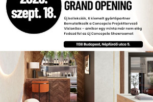 Megnyílik az új Concepcio Showroom
