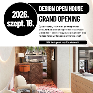 Megnyílik az új Concepcio Showroom