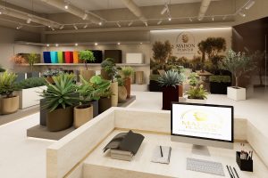 Késmárki Linda – A "Maison Planter showroom tervezés" pályázat nyertese