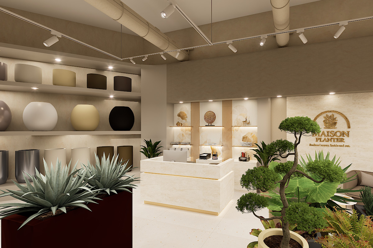 Késmárki Linda – A "Maison Planter showroom tervezés" pályázat nyertese