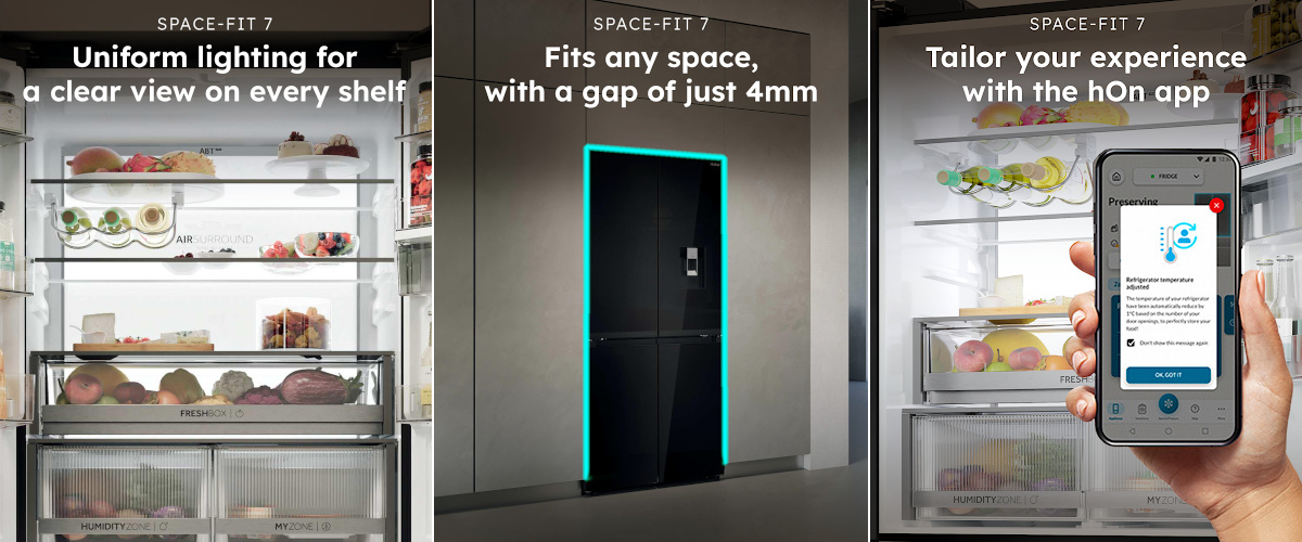 Bi Market Kft. - Haier Space-Fit – Amikor a hűtő alkalmazkodik a konyhájához