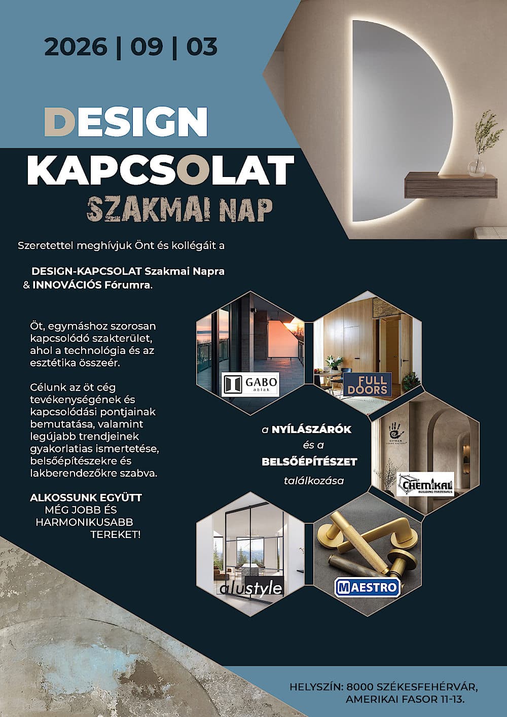 MAESTRO - Design Kapcsolat Szakmai Nap