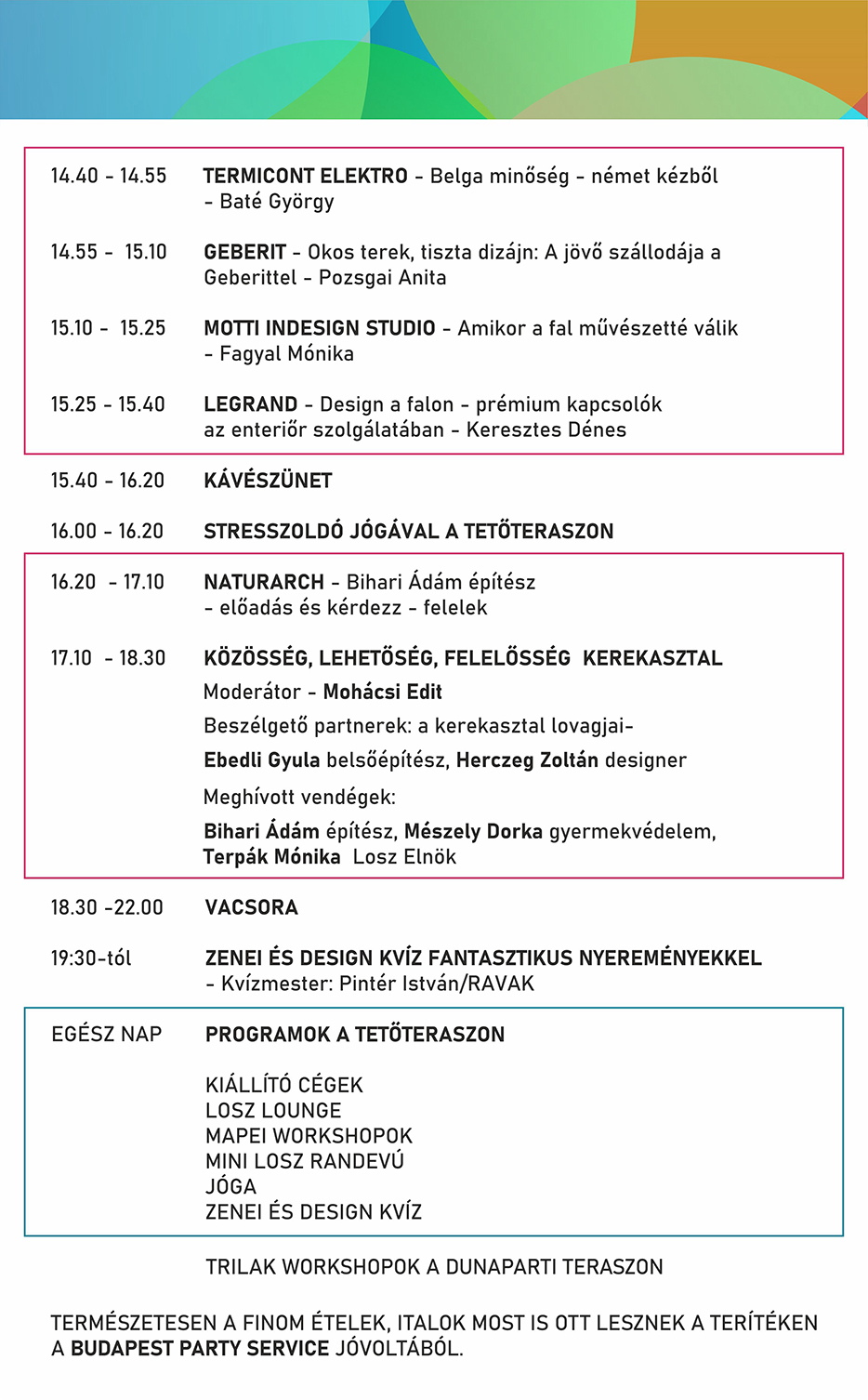 LOSZ Őszi Konferencia 2026-Programok