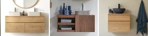 TEAKhome - Lebegő tömörfa fürdőszobabútor: természetes elegancia modern fürdőszobákban
