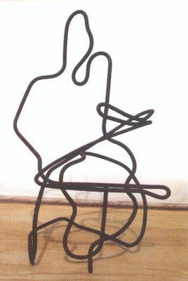 Wireman, 2004, 25cm, iron